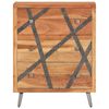 vidaXL Credenza 60x30x75 cm in Legno Massello di Acacia