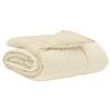vidaXL Piumino Letto Estivo 200 x 240 cm Estate Crema Traspirante
