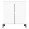 vidaXL Credenza Bianca 60x35x70 cm in Legno Multistrato