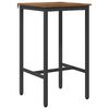 vidaXL Tavolo da bar 52 x 52 x 110 cm Legno ingegnerizzato