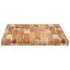 vidaXL Piano Scrivania a Olio 120x60x4 cm Legno Massello Acacia