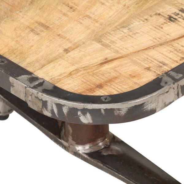 vidaXL Mobile Porta TV 160x30x40 cm in Legno Massello di Mango