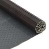 vidaXL Tappeto Rettangolare Marrone Scuro 70x300 cm in Bamb&ugrave;