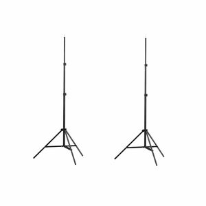 vidaXL Set Stativi Fotografici 2 pz Regolabili Altezza 78-210 cm