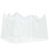 vidaXL Rete per Zanzare da Giardino Rettangolare 220 mesh Bianco