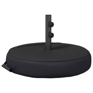 vidaXL Base per Ombrello da Patio 53 x 53 x 40 cm Acciaio Nero
