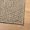 vidaXL Tappeto ZIZUR Beige 240x240 cm Aspetto Iuta Interni ed Esterni