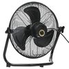 vidaXL Ventilatore da Pavimento a 3 Velocit&agrave; 40 cm 42,5 W Nero