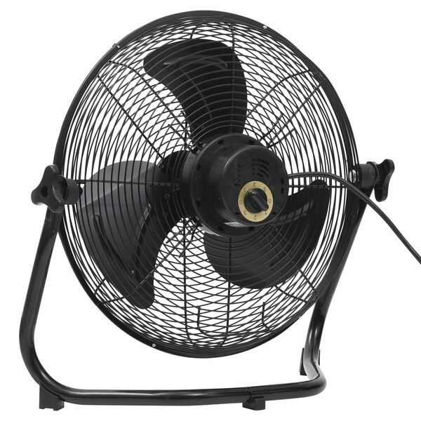 vidaXL Ventilatore da Pavimento a 3 Velocit&agrave; 40 cm 42,5 W Nero