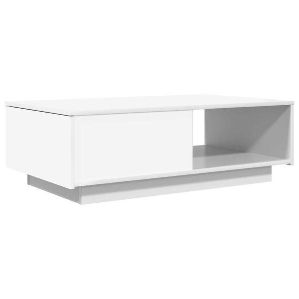 vidaXL Tavolino da salotto Bianco 95 x 55 x 31 cm Legno multistrato