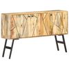 vidaXL Credenza 118x30x75 cm in Legno Massello di Mango