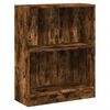 vidaXL Libreria Rovere Fumo 60x24x76 cm in Legno Multistrato
