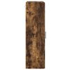 vidaXL Mobile a muro Rovere fumo 55 x 29 x 100 cm Legno multistrato