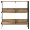 vidaXL Libreria Rovere artigianale 82 x 32 x 79 cm Legno multistrato
