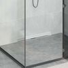 vidaXL Scarico Doccia da Parete Argento 70 cm Acciaio Inox 304