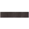 vidaXL Tappeto Rettangolare Marrone Scuro 80x400 cm in Bamb&ugrave;