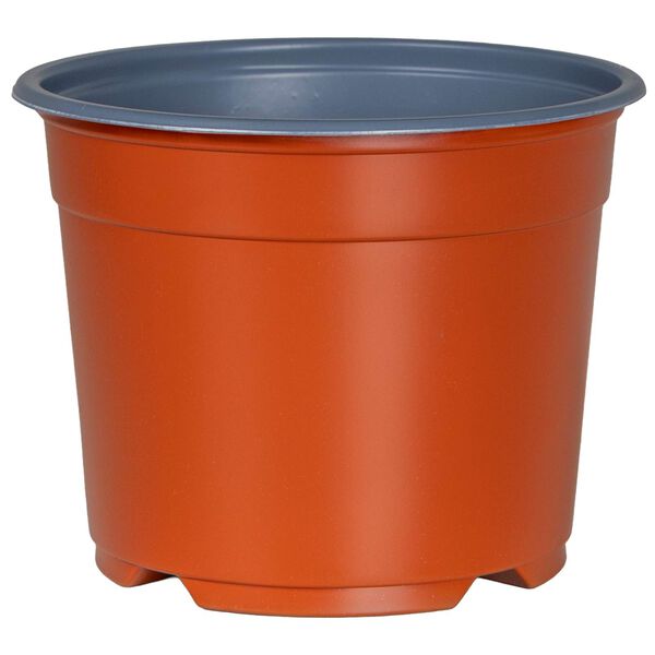vidaXL Vaso per Fiori 50 pcs Terracotta &Oslash; 15 x 12.5 cm Plastica