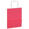 vidaXL Sacchetti di Carta 50 pz con Manici Rosa 18x8x22 cm