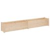 vidaXL Fioriere da Giardino 2 pz 200x31x31cm in Legno Massello di Pino