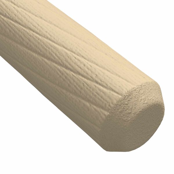 vidaXL Dowel in legno 2 pcs Marrone &Oslash;8 x 50 mm Legno massello