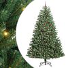 vidaXL Albero di Natale Artificiale con Rami Pieghevoli Verde 300 cm