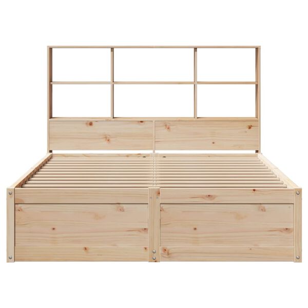 vidaXL Letto senza Materasso 120x190 cm in Legno Massello di Pino