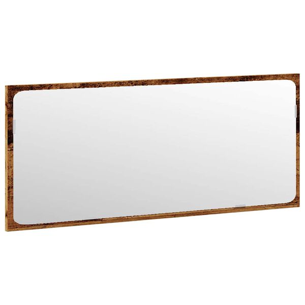 vidaXL Set Mobili da Bagno 4 pz Legno Antico in Legno Multistrato