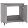 vidaXL Mobile da Bagno Grigio Sonoma 58x33x60 cm in Legno Multistrato