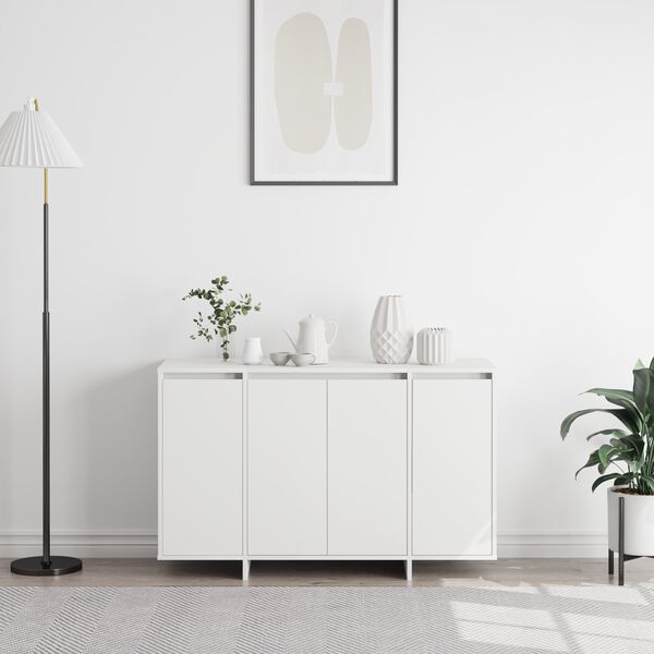vidaXL Credenza Bianco 120 x 41 x 75 cm Legno multistrato