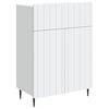 vidaXL Credenza Bianco 66 x 34,5 x 92 cm Legno ingegnerizzato