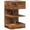 vidaXL Comodino in Legno Vecchio 40x35x65 cm in Legno Multistrato