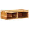 vidaXL Mobile TV a Parete 60x30x19 cm in Legno Massello di Acacia