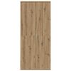 vidaXL Highboard rovere artigianale 80 x 35 x 180 cm Legno multistrato