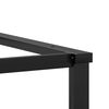vidaXL Telaio Gambe a O per Tavolo da Pranzo 180x80x73 cm in Acciaio