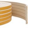 vidaXL Nastro adesivo per finestre Bianco 8 x 3 mm 12 m Schiuma EPDM