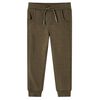 vidaXL Pantaloni Tuta per Bambini Cachi M&eacute;lange 92