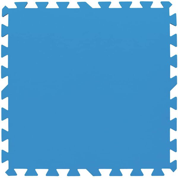 Bestway Protezioni per Pavimenti di Piscine 8 pz Blu 58220