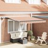 vidaXL Tenda Retrattile Multicolore 300 x 250 cm Tessuto