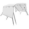 vidaXL Bimini di Prua con Pareti Laterali 3 Archi 183x(154-167)x137cm