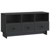 vidaXL Mobile TV Nero 102 x 34,5 x 50 cm Legno ingegnerizzato