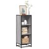 vidaXL Libreria Grigio Sonoma 40x35x107,5 cm in Legno Multistrato
