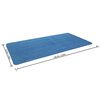 Bestway Copripiscina Solare Estiva Rettangolare 380x180 cm in PE Blu