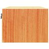 vidaXL Comodino con cassetto Marrone cerato 50 x 32,5 x 24 cm