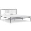vidaXL Giroletto Grigio in Metallo 200x200 cm
