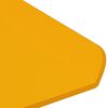 vidaXL Mensola sospesa 3 pcs Giallo senape 40 x 9 x 2,5 cm Acciaio