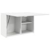 vidaXL Mobile da Bagno a Parete Bianco 60x25x40cm in Legno Multistrato