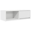 vidaXL Mobile Porta TV Bianco 80x31x25,5 cm in Legno Multistrato