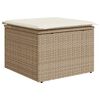 vidaXL Set di divani con cuscino 8 pcs Beige e Crema polyrattan