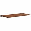vidaXL Soglia della Finestra Legno Marrone 80 x 40 x 4,5 cm PVC