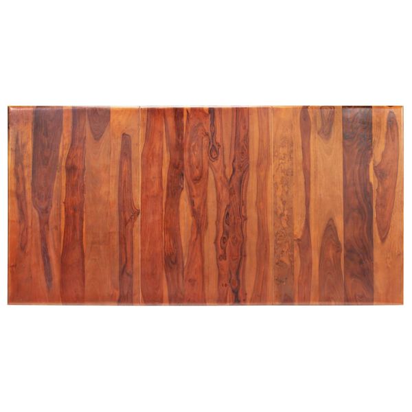 vidaXL Tavolo da Pranzo 180x90x76 cm in Legno Massello